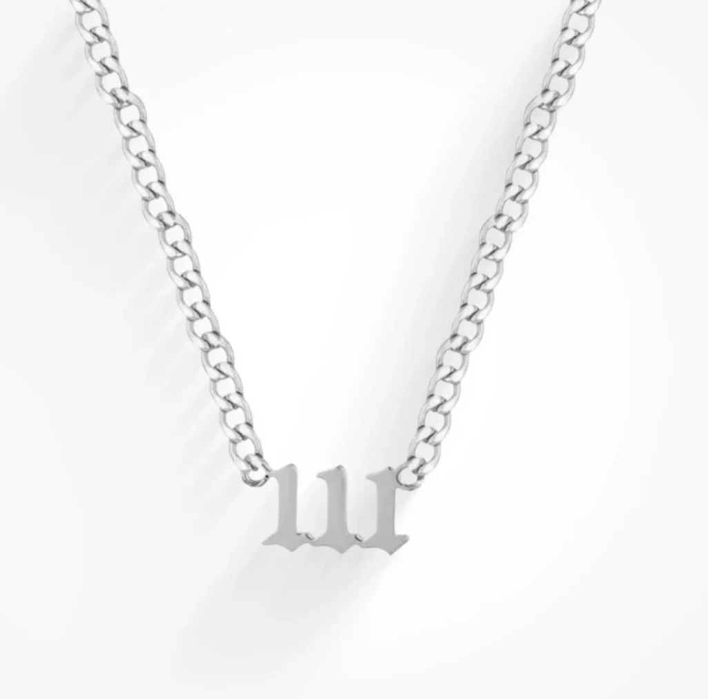 CloveLux™ Angel Number Necklace